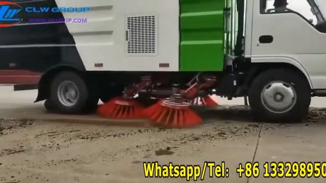 ISUZU ELF 5cbm Road Sweeper Truck