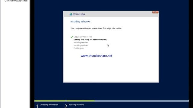 SERVER 2012 INSTLLATION ON VMWARE смотреть онлайн