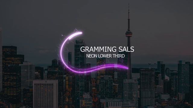 15+ Neon Lower Thirds | Premiere Pro смотреть онлайн