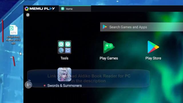 Aldiko Book Reader For PC (Windows 10/8/7) смотреть онлайн