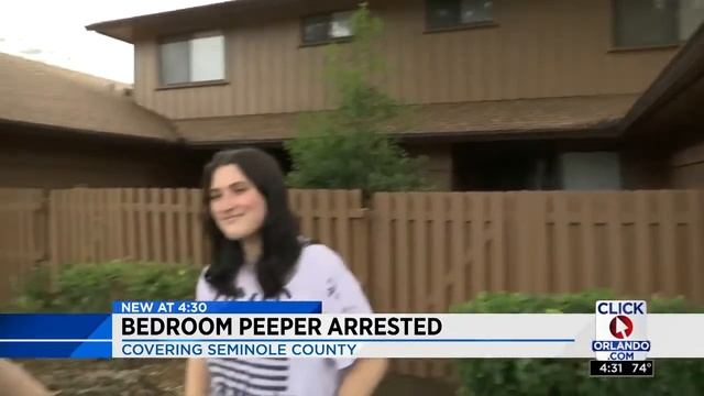 Man accused of peeping in bedroom window смотреть онлайн