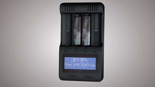 Zanflare C4 LCD Display Speedy Universal Battery Charger смотреть онлайн