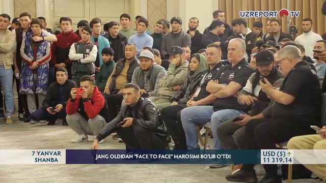 Jang oldidan "face to face" marosimi bo'lib o'tdi смотреть онлайн