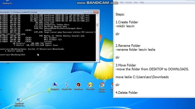 How to Create, Rename, Move, and Delete Using CMD смотреть онлайн