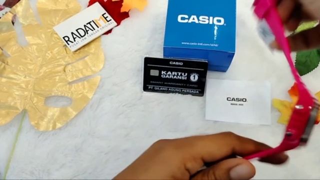 Casio General Black Dial Pink Resin смотреть онлайн