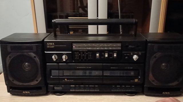 AIWA CA W37H миниобзор и демонстрация работы аппарата от 03.04.2025