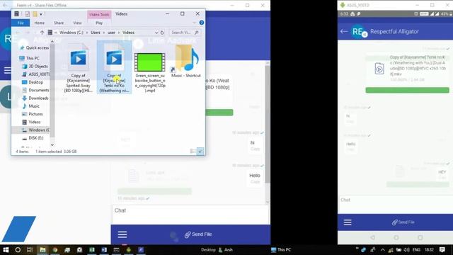 How to Transfer Files between Windows and Android Phone Without WIFI смотреть онлайн