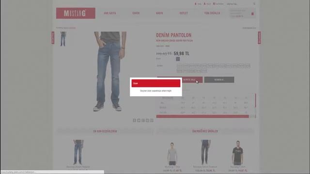 Mustang Jeans İndirim Kodu смотреть онлайн