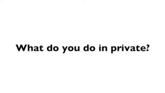 Internet Explorer 8 Ad: What you do in Private смотреть онлайн