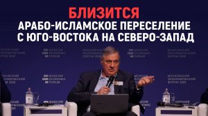 Что происходит на Ближнем Востоке? Дмитрий Евстафьев. Московский Экономический Форум. МЭФ.