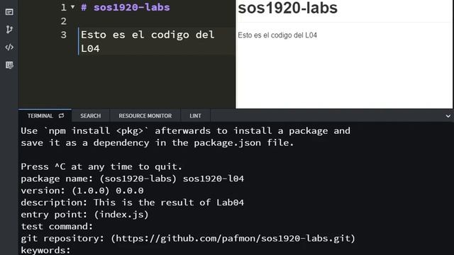 SOS1920 - L04 - Introduccion a NodeJS y Express смотреть онлайн