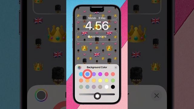 Coronation Emoji Wallpaper (iOS Customization) смотреть онлайн
