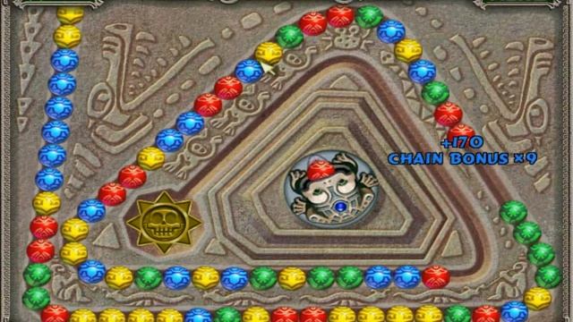 Прохождение игры Zuma Deluxe смотреть онлайн