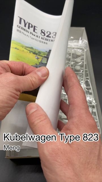 Еще один Купель, теперь «Kübelwagen Type 823». Новинка от «Meng» в 1/35 масштабе. смотреть онлайн