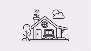 Дом и Комнаты Как Рисовать Дом и Комнаты Рисуем Раскраски