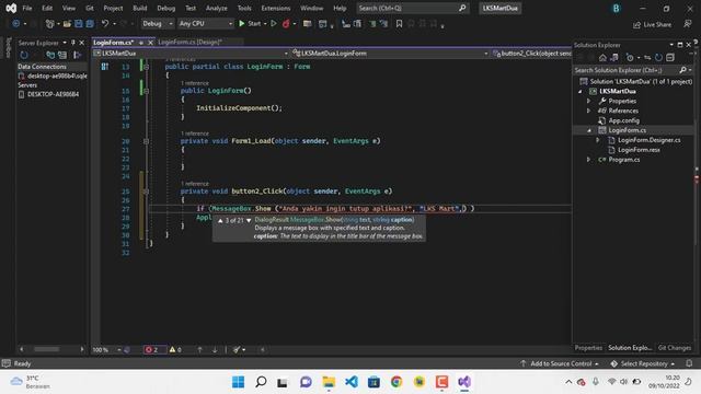 Windows Form App (.Net Framework) смотреть онлайн