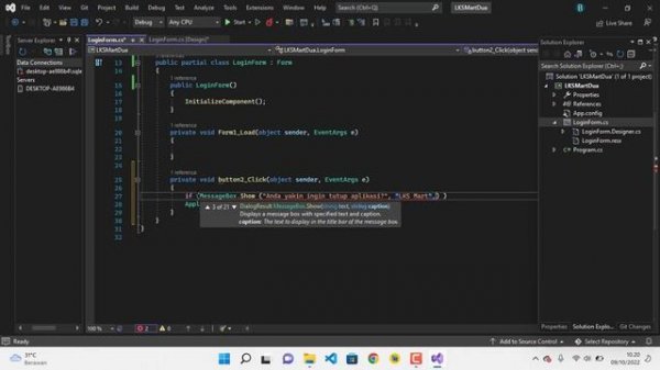 Windows Form App (.Net Framework)