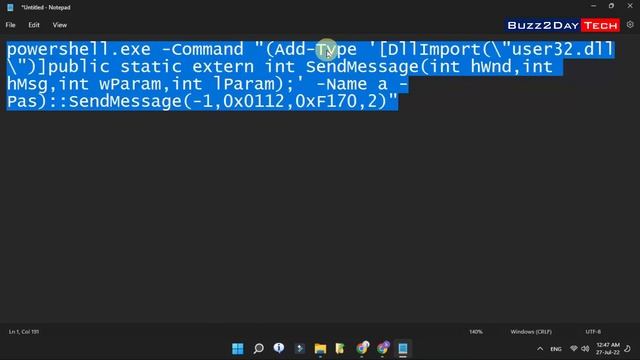 Screen Off Shortcut in Windows смотреть онлайн