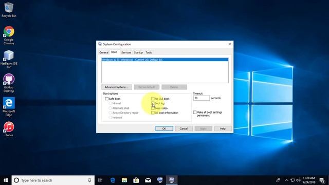 How to Enable or Disable the Boot Log in Windows 7/8/10 смотреть онлайн