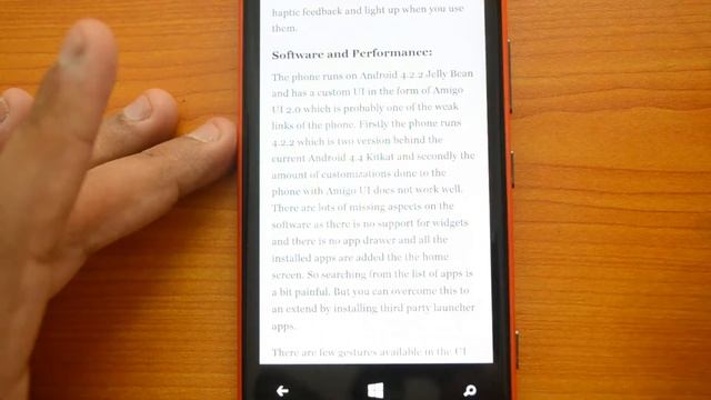 Reading Mode in IE11 on Windows Phone 8.1 смотреть онлайн