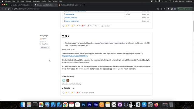 TrollStore 2 Update RELEASED! iOS 15.5 - 16.6.1 / 17.0 ALL DEVICES! Permanent Apps, No Revokes! смотреть онлайн