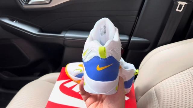 Nike Air Speed Turf White Green Blue GS shoes смотреть онлайн