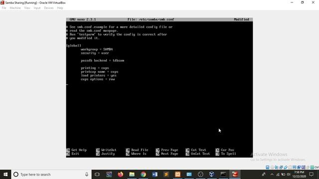KONFIGURASI SHARING DATA SAMBA CENTOS 7 смотреть онлайн