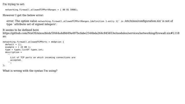 Unix & Linux: Nix value is not of type `attribute set of signed integers' смотреть онлайн