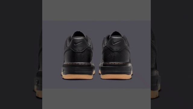 NIKE AIR FORCE 1 LUXE Black Gum смотреть онлайн