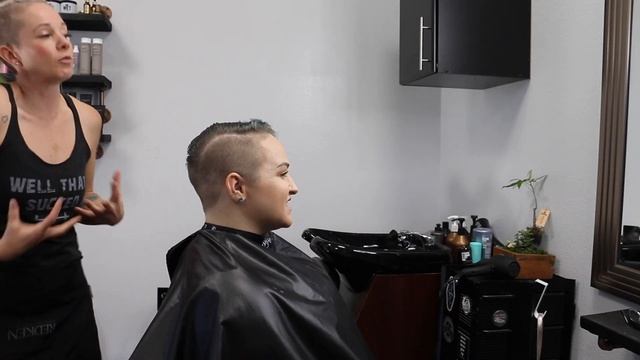 Brandi 2 LV (pt 2): Multicolored Hair To Completely Bald (YT Original)