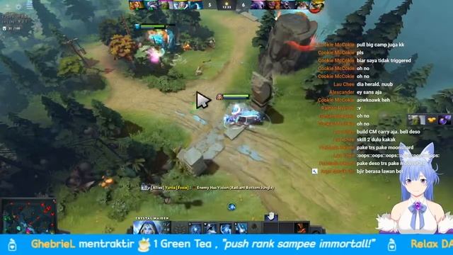 ( DOTA 2) No Bad Words During Match Challenge! [ Vtuber Indonesia ] смотреть онлайн