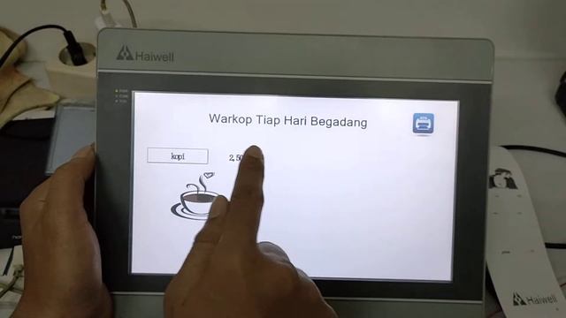 Haiwell IoT Cloud HMI to Thermal Printer смотреть онлайн