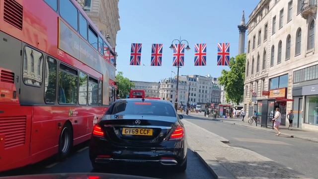 London ,Journey from Waterloo Station to Apple store on Regent Street in London England смотреть онлайн