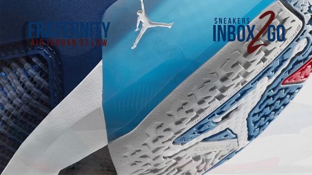 FRATERNITY 2023 / MILITARY BLUE Air Jordan 37 Low DETAILED LOOK + RELEASE DATE смотреть онлайн
