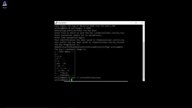 Setting up rsa key pairs between Debian 10, and Windows 10 смотреть онлайн