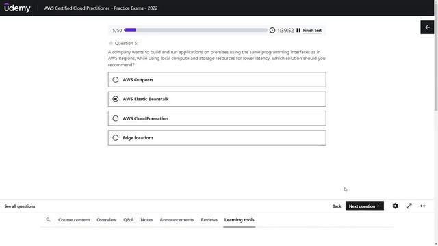 AWS Certified Cloud Practitioner - Practice Exams - Udemy смотреть онлайн