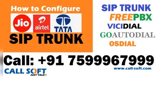 configuration of jio airtel vodafone tata sip trunk. configure with freepbx, vicidail,goautodial смотреть онлайн