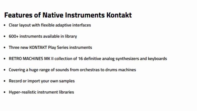 Free Download Native Instruments For windows смотреть онлайн