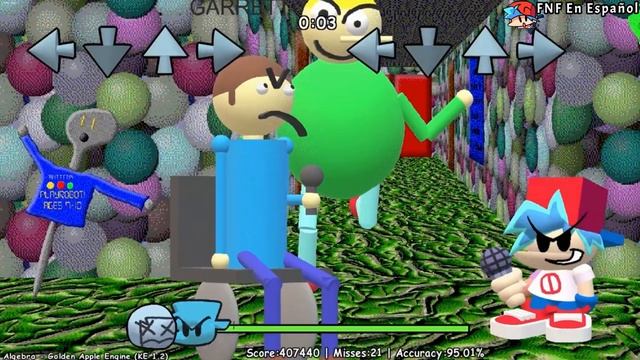 Vs. Dave and Bambi: Golden Apple Edition - Full Week [Hard] - DIÁLOGOS EN ESPAÑOL | FNF MOD смотреть онлайн