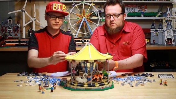 LEGO Carousel Set 10257 Unboxing + Review