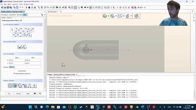 STAR-CCM+: Large Eddy Simulation(LES) with Dynamic Fluid Body Interaction(DFBI) using Overset Mesh смотреть онлайн