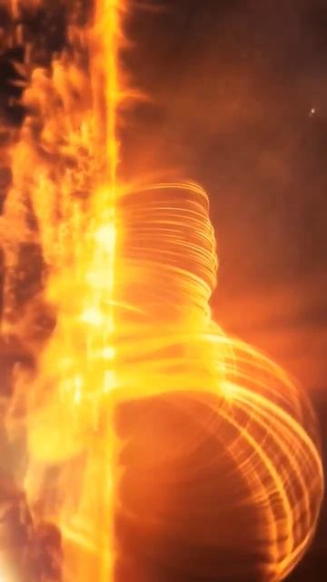 Solar Storm Sparks Stunning Red Aurora