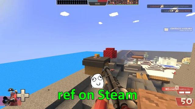 Trolling a Kid in a Minecraft Trade Server | TF2 RAGE смотреть онлайн