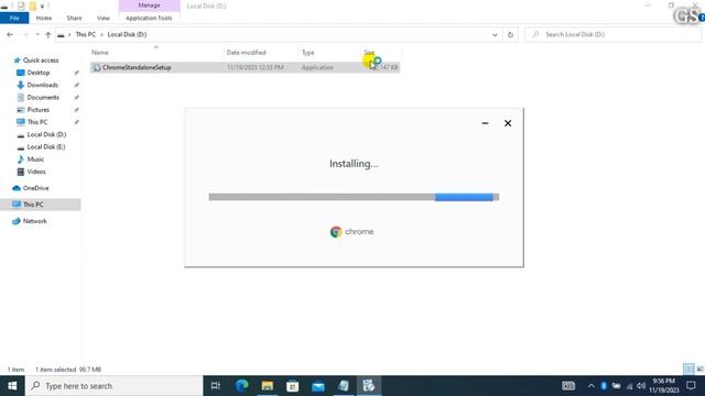 How to install Google Chrome in window 10 x86 | Get Software смотреть онлайн