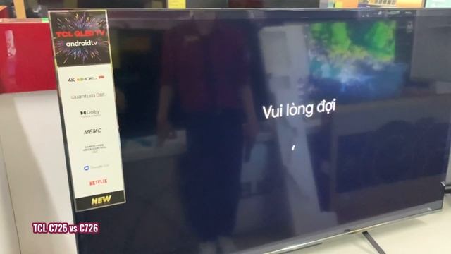 TCL QLED C726 và C725 khác gì  Đánh giá Android Tivi TCL Qled 55inch 2021