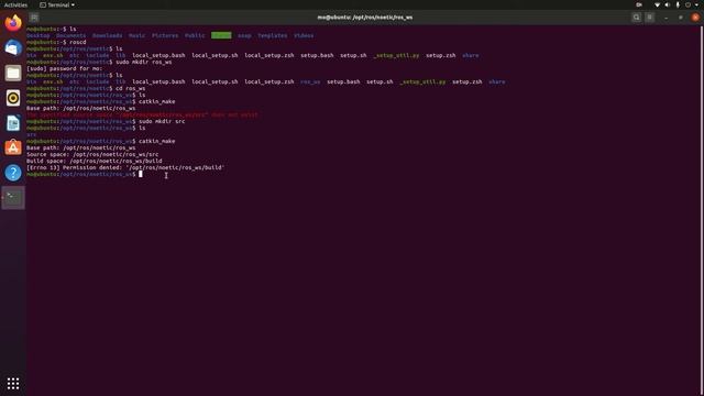 ROS Lesson 02 - catkin_make, catkin_create_pkg, create dependencies смотреть онлайн