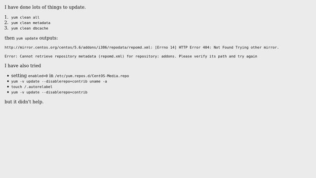 Unix & Linux: Linux Centos 5.5 yum update command is not working (2 Solutions!!) смотреть онлайн