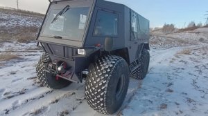 Тундра Восток!! Наш тест драйв вездеход !!!