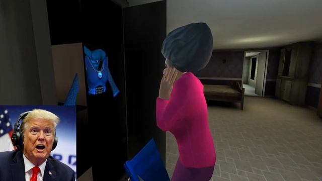 US Presidents Play Scary Teacher 3D смотреть онлайн