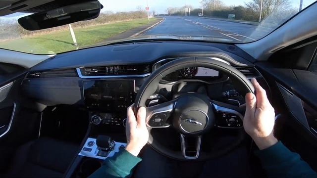 Jaguar F-Pace HSE D200 AWD 2021 - POV Drive смотреть онлайн